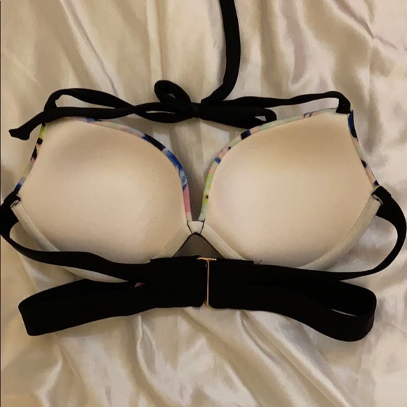 Hottie Halter - Double Banded Push Up Bikini - Picture 2 of 4